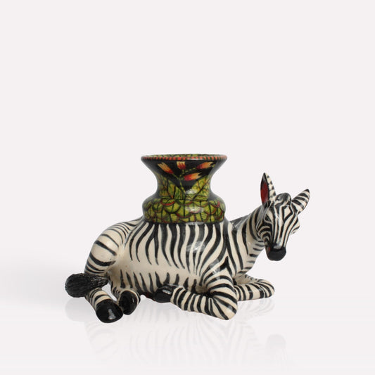 Zebra Small Vase