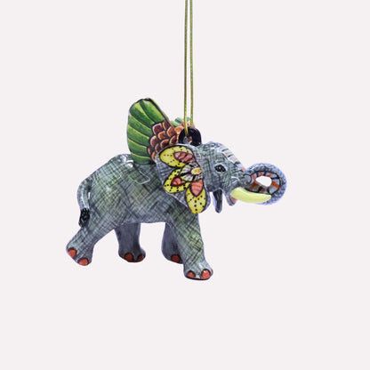 Flying Elephant Ornament