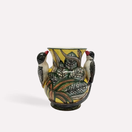 Pin-Tailed Whydah Vase