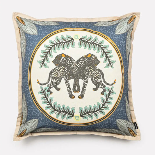 Heritage & Hope Navy Cushion Cover Ardmore Design