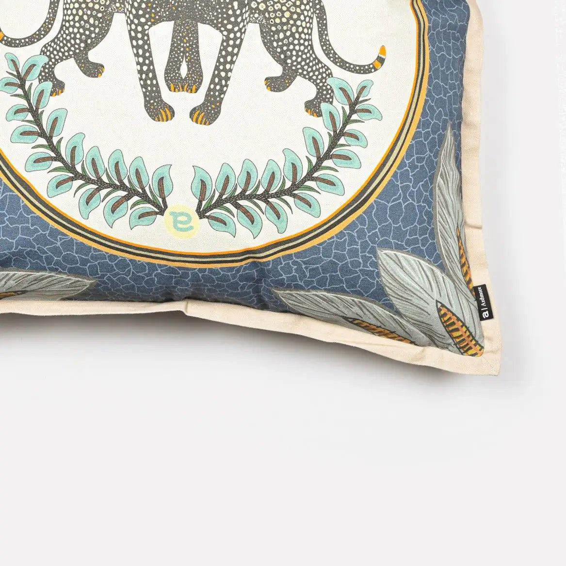 Heritage & Hope Navy Cushion Cover Ardmore Design