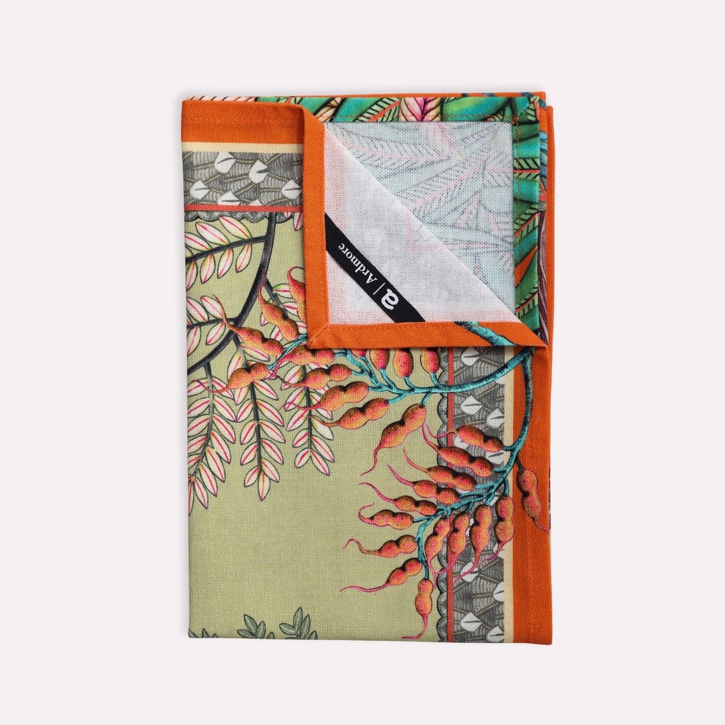 Hornbill Garden Tea Towel in Delta