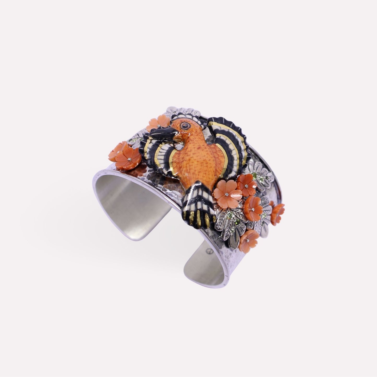 Hoopoe Hop Tourmaline Cuff