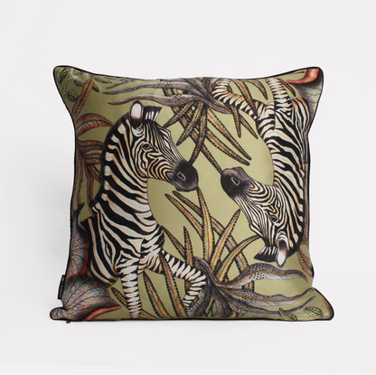 Thanda Stripe Delta Silk Cushion Cover