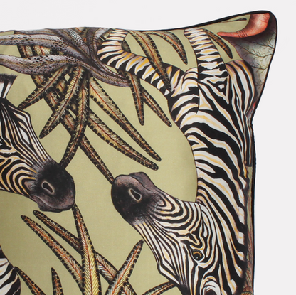 Thanda Stripe Delta Silk Cushion Cover