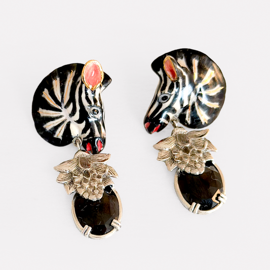 Zebra Plains Earrings