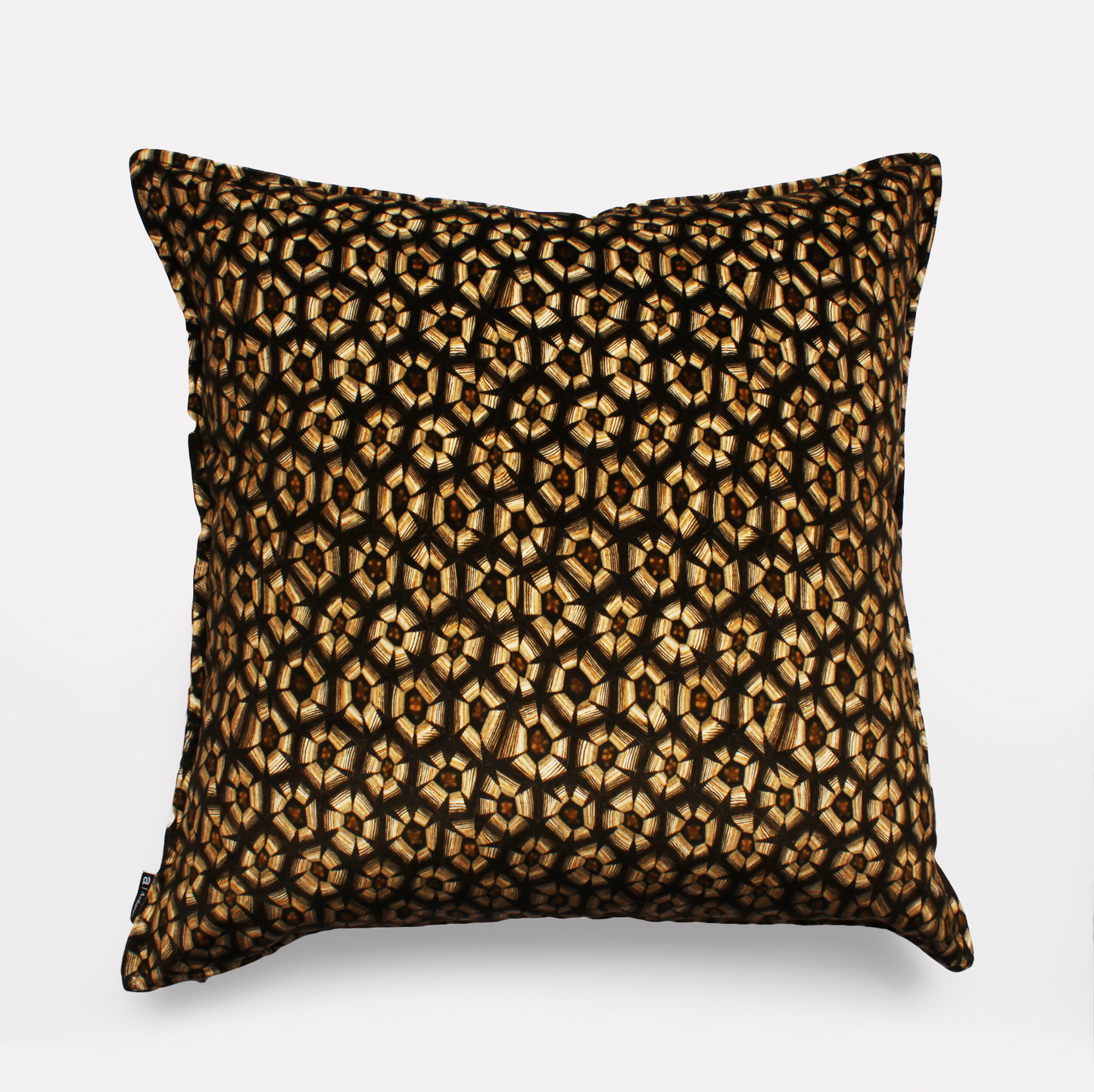 Thanda Tortoise Silver Cushion Cover