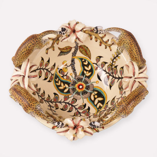 Leopard and Monkey Bowl