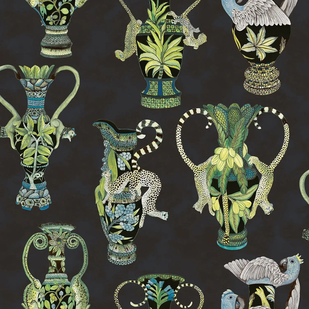 Khulu Vases Wallpaper Ardmore Design