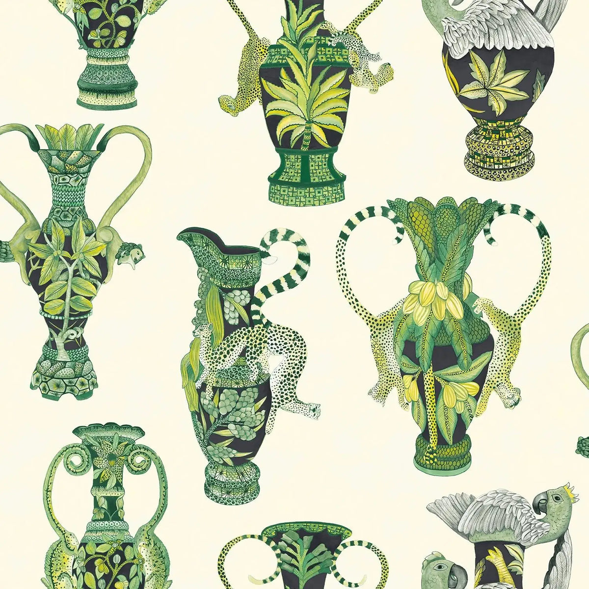 Khulu Vases Wallpaper Ardmore Design