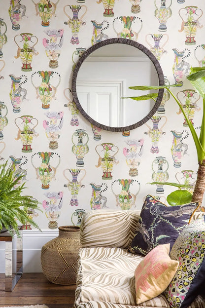 Khulu Vases Wallpaper Ardmore Design