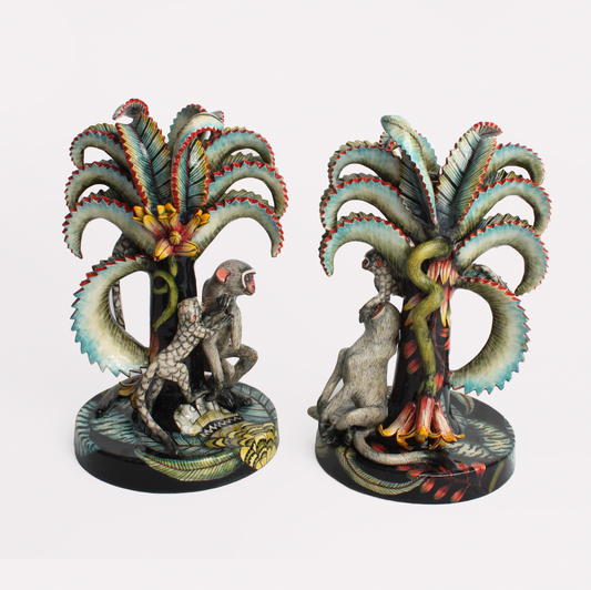 Monkey Candle Holders