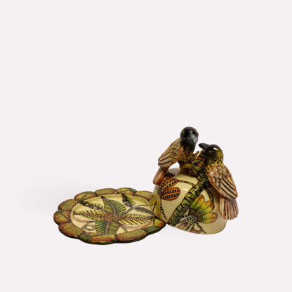 Weaver Bird Butter Dish
