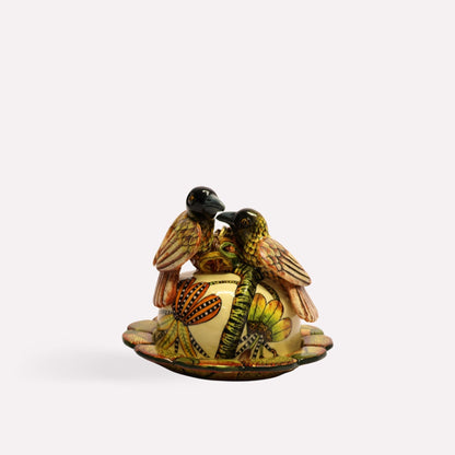 Weaver Bird Butter Dish