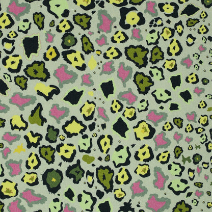 Leopard Lights Savannah Linen Fabric