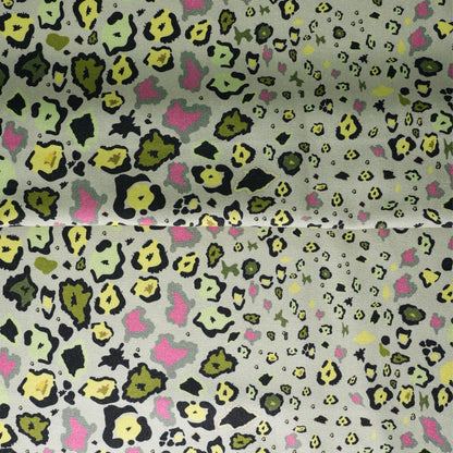 Leopard Lights Savannah Linen Fabric
