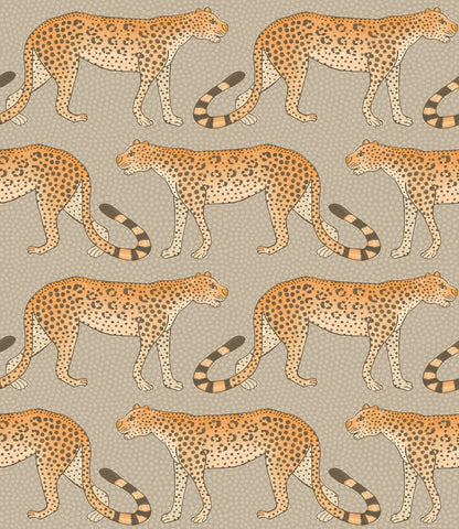 Leopard Walk Wallpaper Ardmore Design