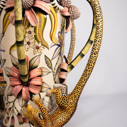 Protea and Panthera Vessel