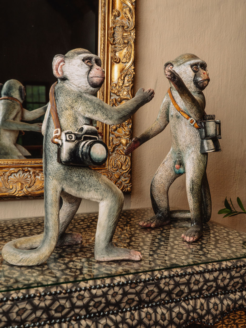 Meandering Monkey Sculpture
