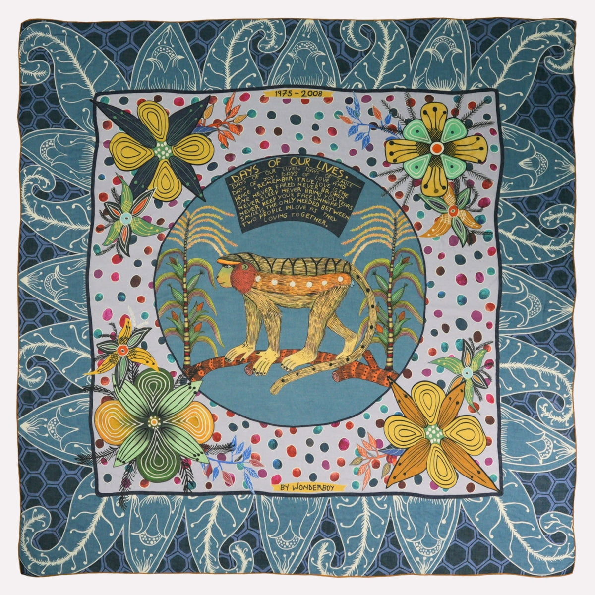 Wonderboy Love Story Wrap Frost