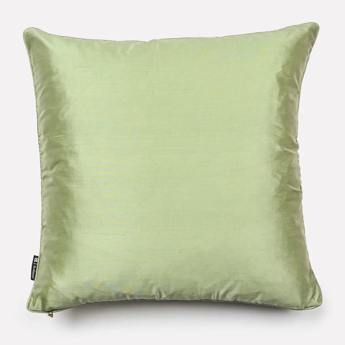 Lovebird Leopards Tanzanite Silk Cushion Cover Ardmore Design