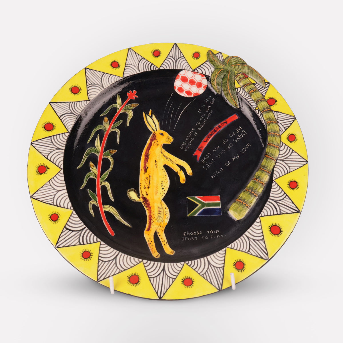 Wonderboy Art Plate