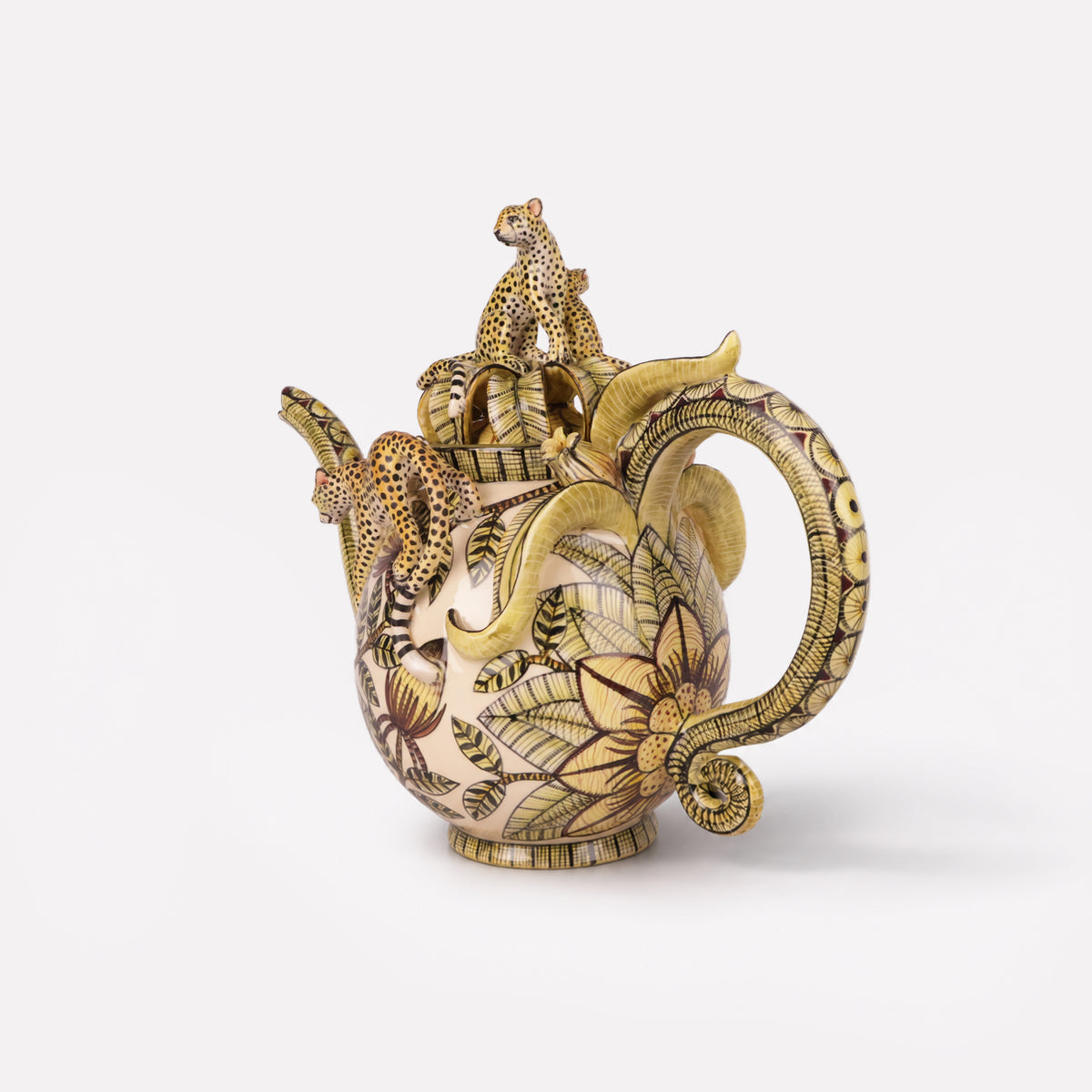 Cheetah Teapot