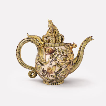 Cheetah Teapot