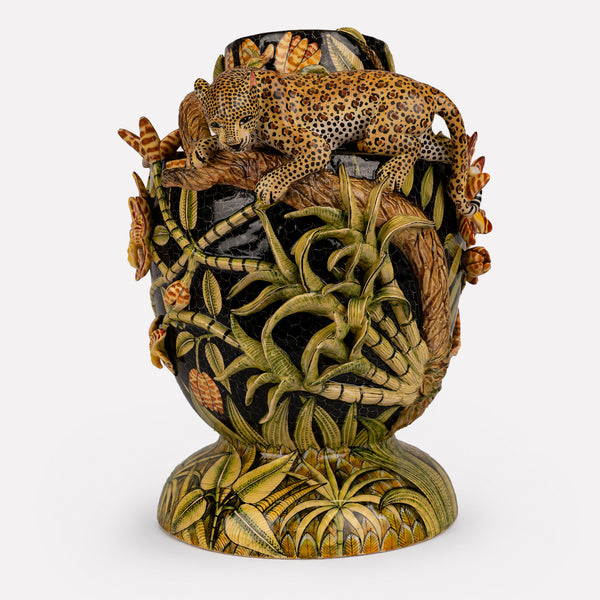 Leopard Planter Vase
