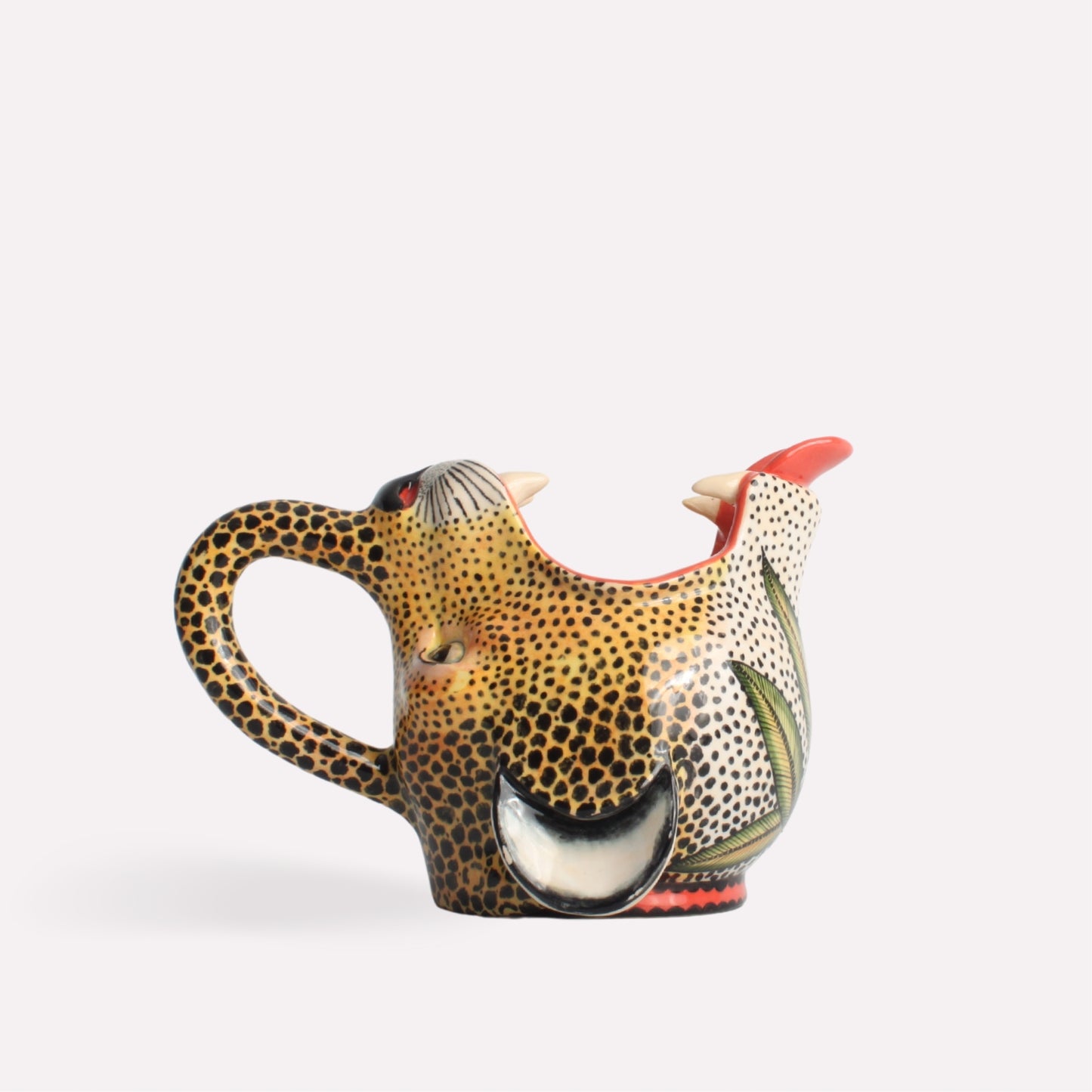 Leopard Head Jug