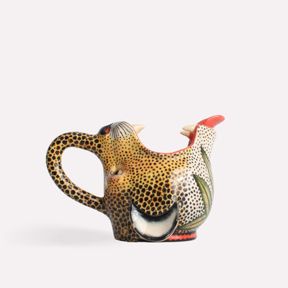 Leopard Head Jug