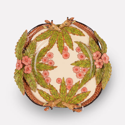 Giraffe Sculptural Plate