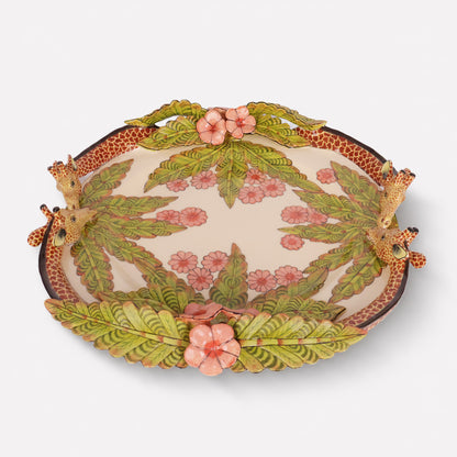 Giraffe Sculptural Plate