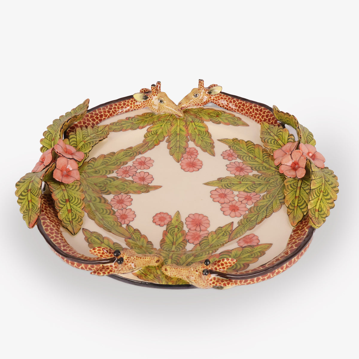 Giraffe Sculptural Plate