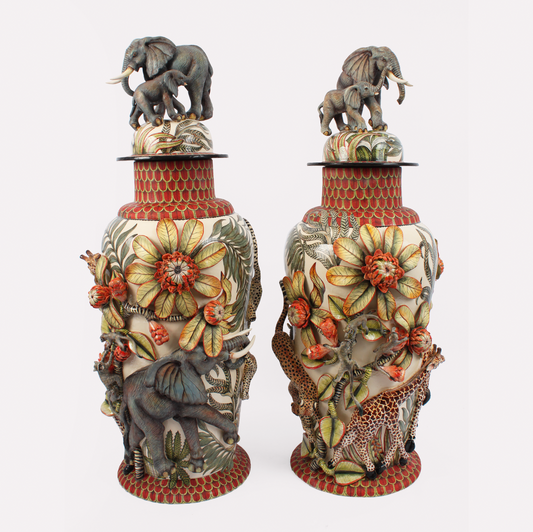 Palm Parade Animal Urns