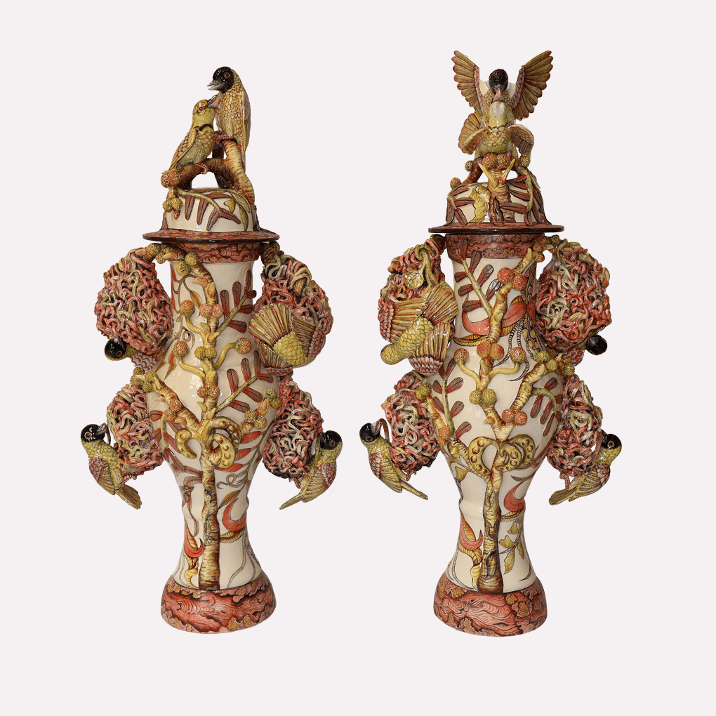 Masked Weaver Vessels