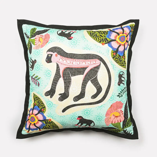 Meandering Monkey Oasis Cushion Cover Ardmore Design