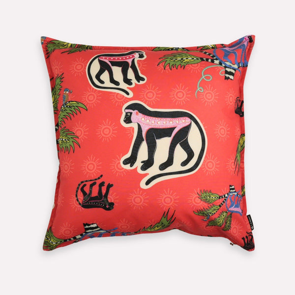 Monkey Palm Sunset Outdoor Cushion Cover