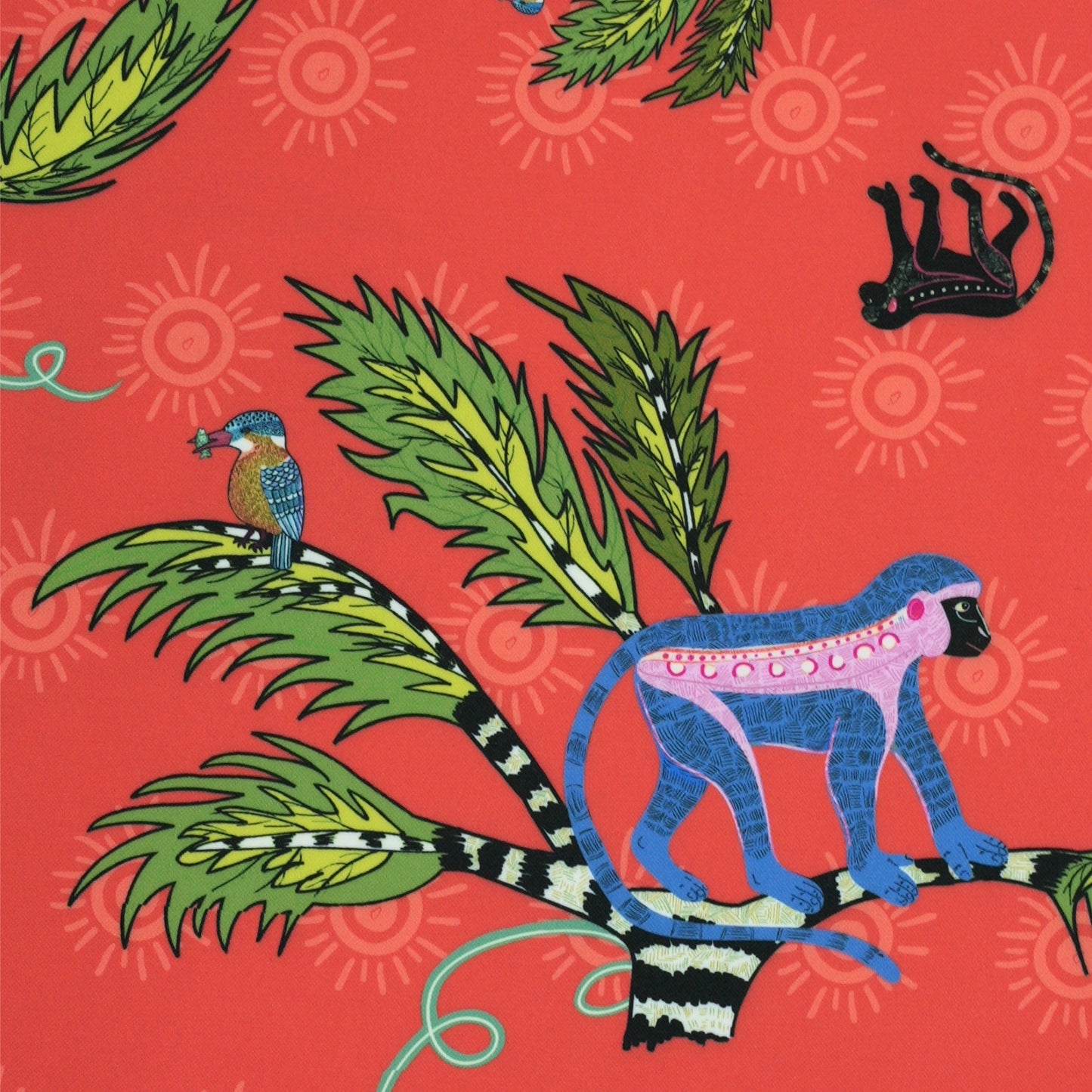 Monkey Palm Outdoor in Sunset