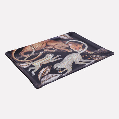 Monkey Tales Tray in Brass