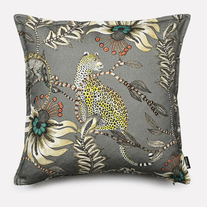 Monkey Bean Ash Linen Cushion Cover Ardmore Design