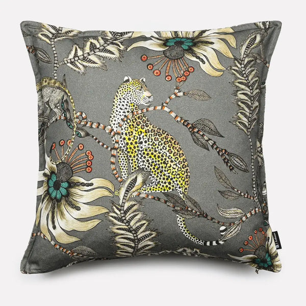 Monkey Bean Ash Linen Cushion Cover Ardmore Design