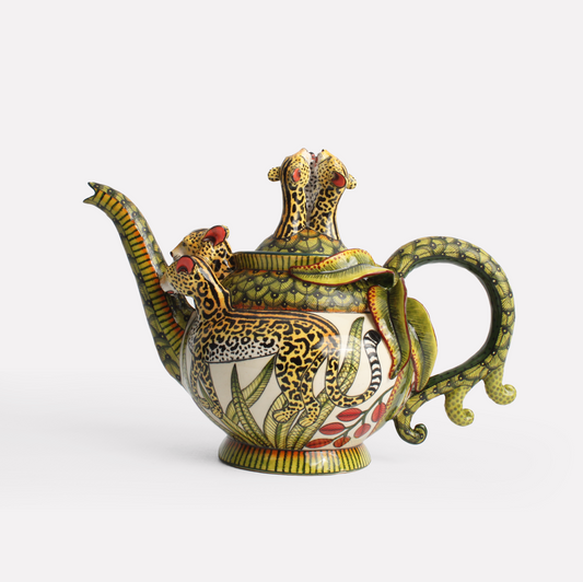 King Cheetah Teapot