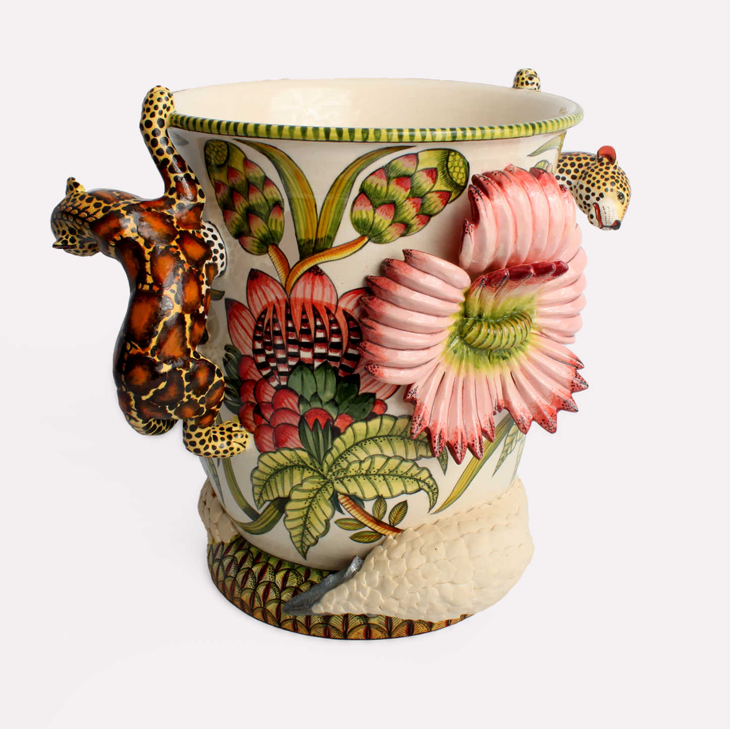 Leopard Planter Vase