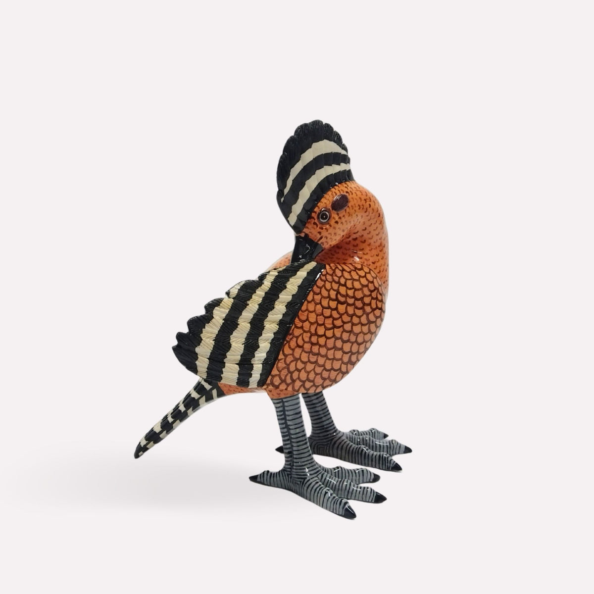 African Hoopoe Small Sculpture