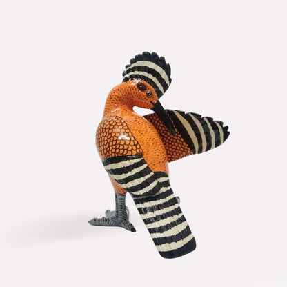 African Hoopoe Small Sculpture