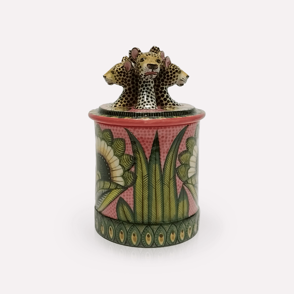 Leopard Spirit Candle