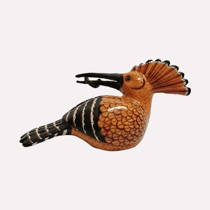 African Hoopoe Sculpture