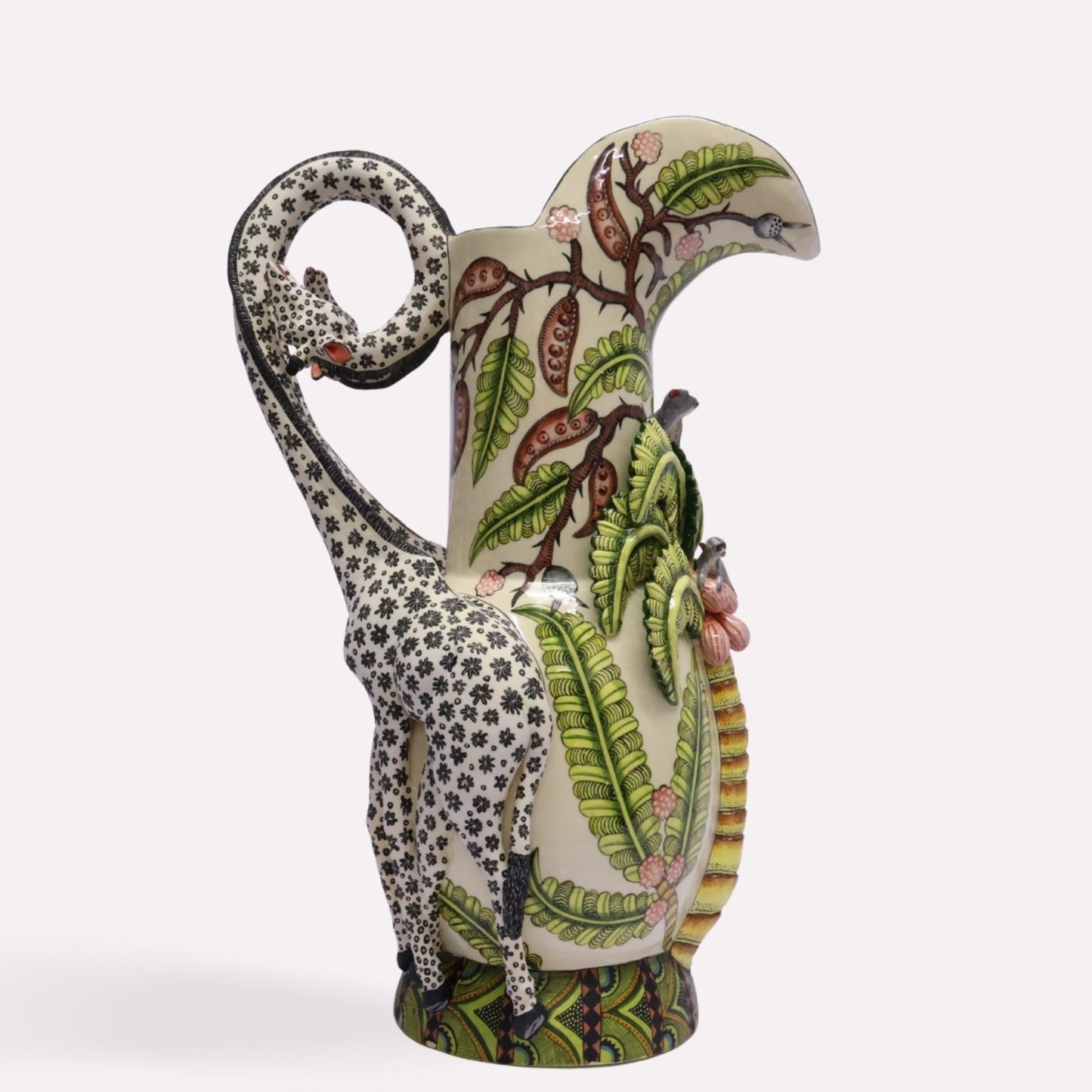 Giraffe and Monkey Vessel