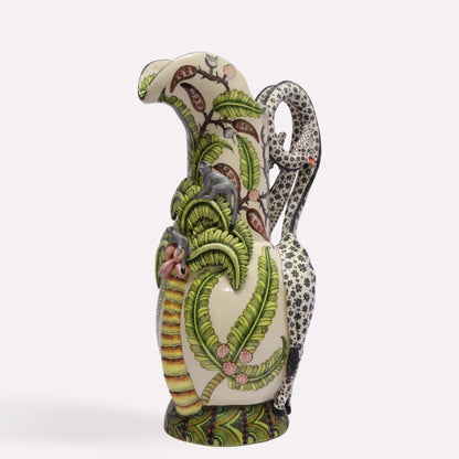 Giraffe and Monkey Vessel